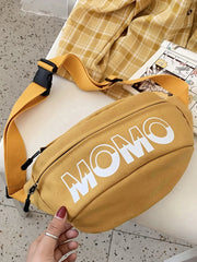 Foufurieux Waterp. Sling Bag Unisex Sport Waist Bag