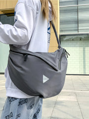 Foufurieux Man Travel Shoulder Bag Chest Pack Hip Hop Street Casual Handbags