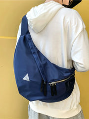 Foufurieux Man Travel Shoulder Bag Chest Pack Hip Hop Street Casual Handbags