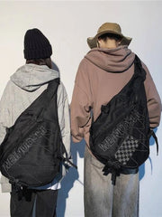 Large Capacity Chest Bag Japanese Casual Shoulder Bag