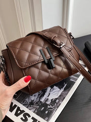 Foufurieux Rhombus Chain Bag Women's Crossbody Bag