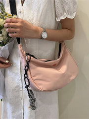 Oxford Women's Shoulder Bag Casual Travel Tote Solid Hand Messenger Purse