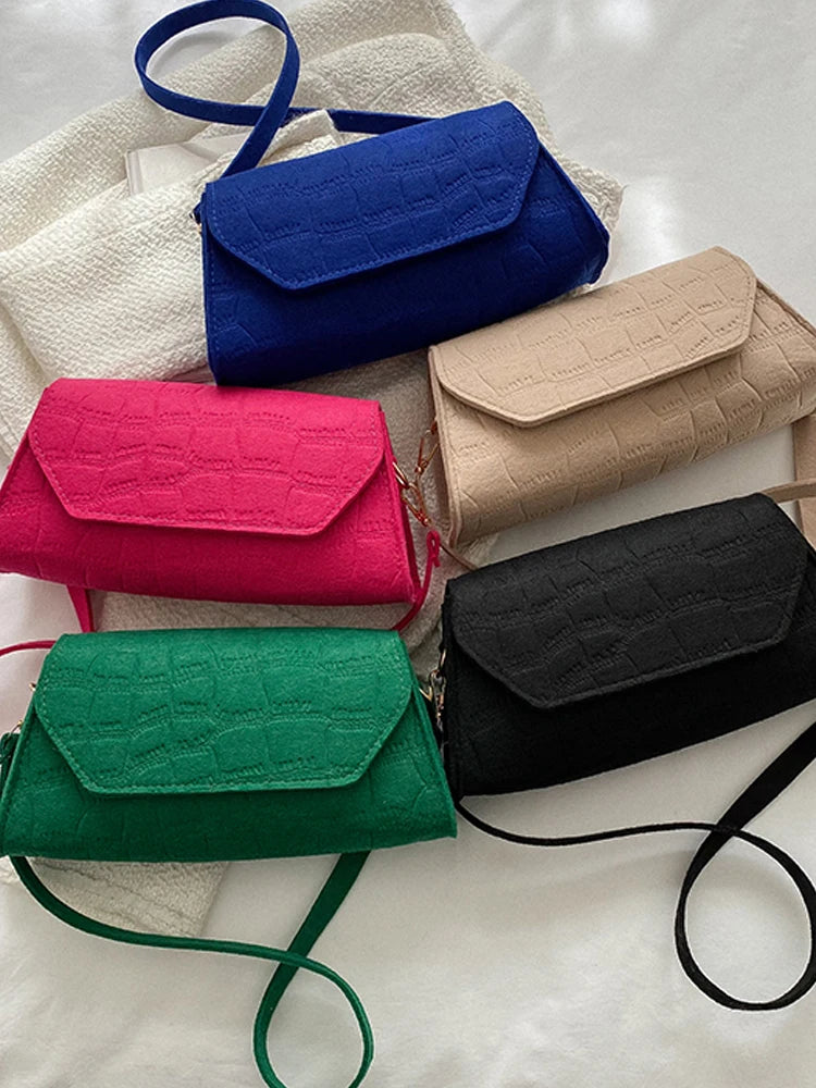Foufurieux PU Leather Plaid Totes Wallet High Bag Girls Casual