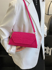 Foufurieux PU Leather Plaid Totes Wallet High Bag Girls Casual