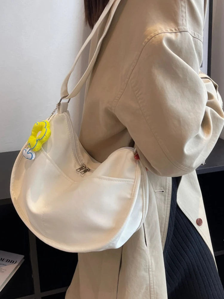 Foufurieux Forest Canvas Bag Women's Summer Messenger Bag