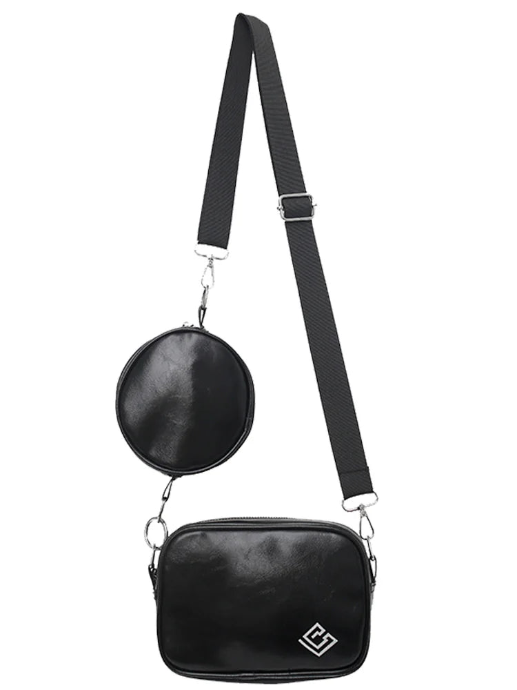Foufurieux Saddle Bag for Women Japanese Shoulder Bags Multifunctional Backpack