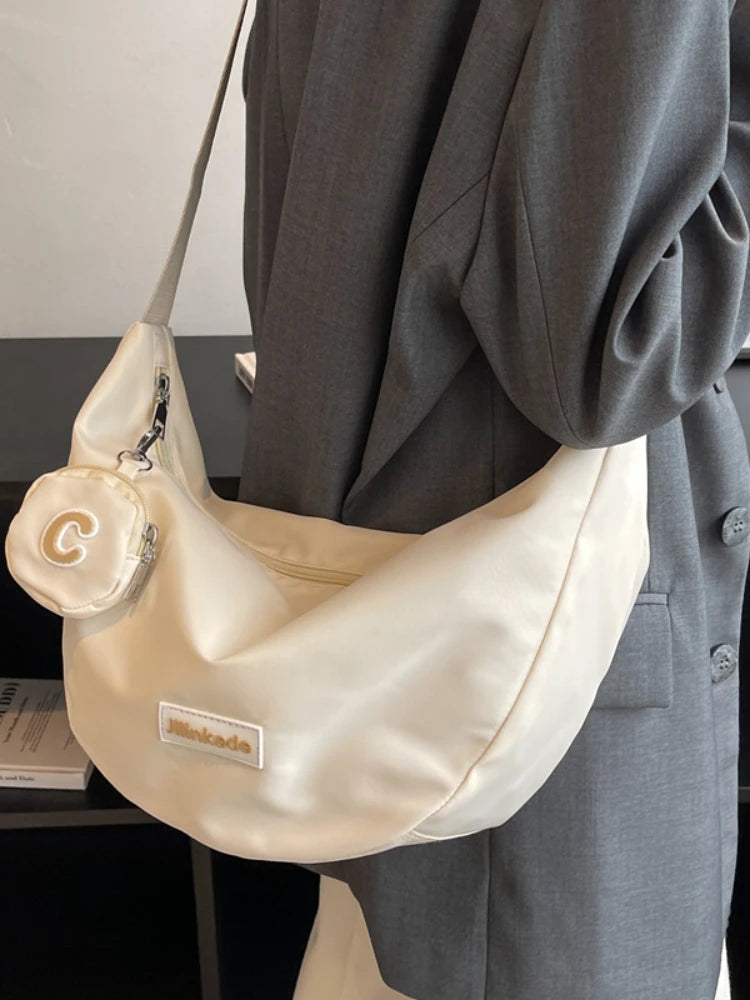 Foufurieux Soft Nylon Shoulder Messenger Bags for Women