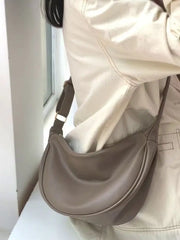 Large-capacity Pu Leather Messenger Bag Female