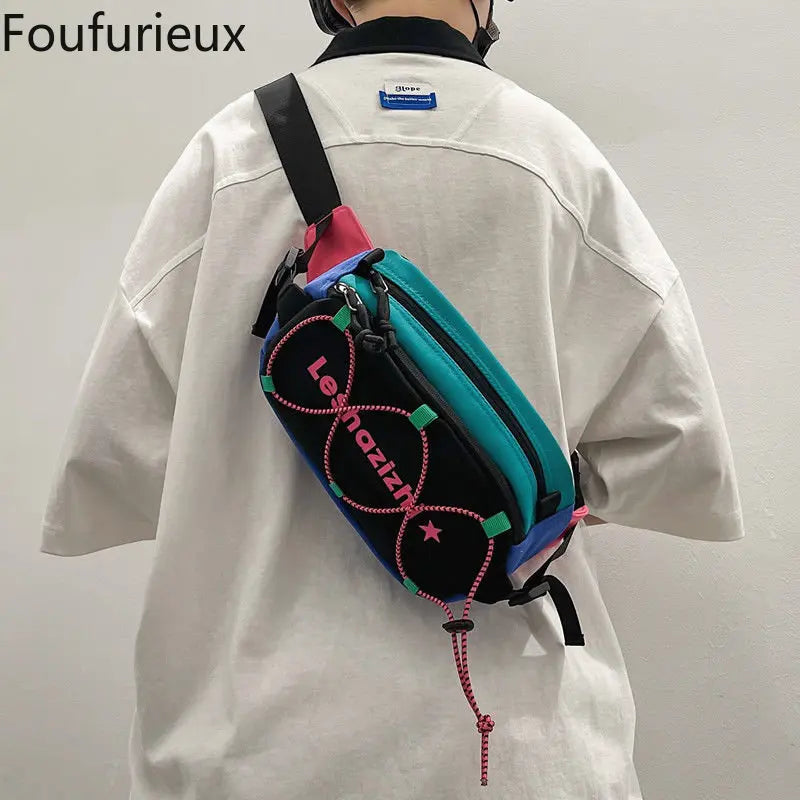Foufurieux Summer Ins Single Shoulder Messenger Bag