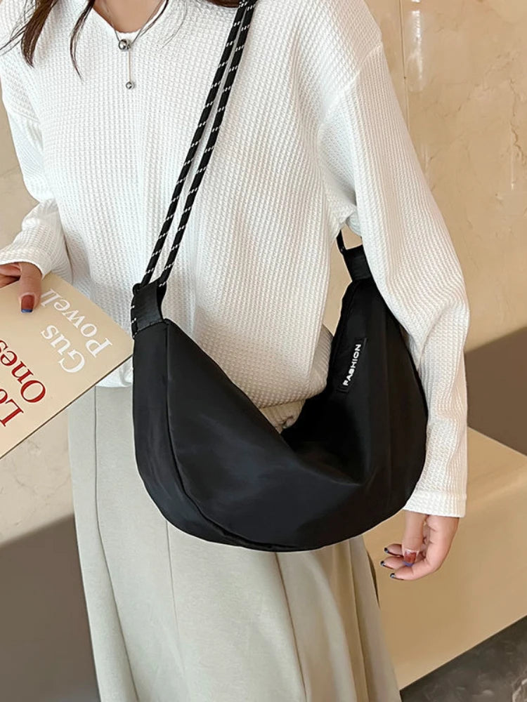 Foufurieux Waterproof Nylon Bag Large-capacity Shoulder Messenger