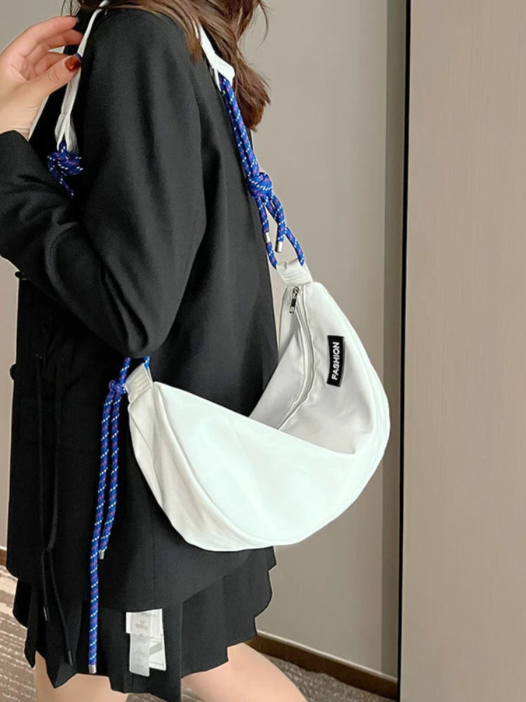 Foufurieux Waterproof Nylon Bag Large-capacity Shoulder Messenger