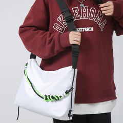 Foufurieux Waist Packs Nylon INS Cross Body Bag Student Schoolbag