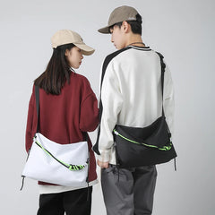 Foufurieux Waist Packs Nylon INS Cross Body Bag Student Schoolbag