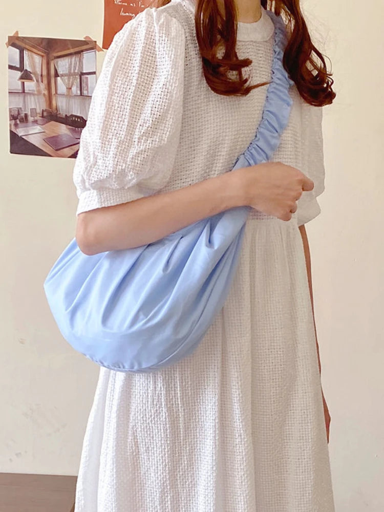 Foufurieux Canvas Crossbody Bag Large Capacity Shoulder Bag
