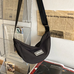 Foufurieux Canvas Shoulder Bag Large Capacity Messenger Bag