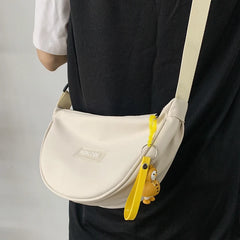 Foufurieux Canvas Shoulder Bag Large Capacity Messenger Bag