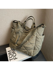 Canvas Women Tote Bag Large Capacity Handbags Casual Messenger Shoulder Shopper