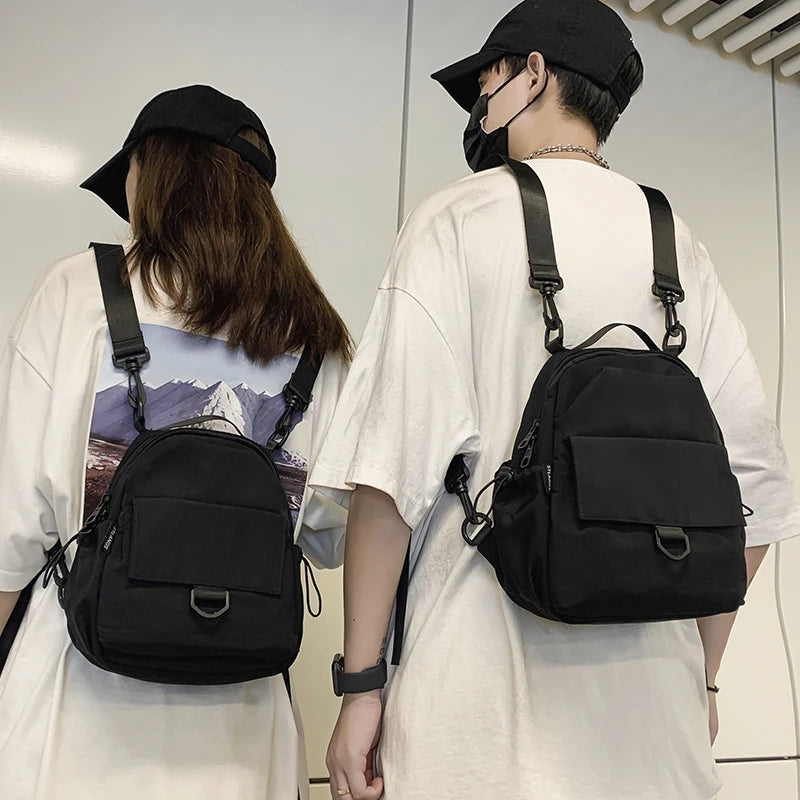 Foufurieux Women's Crossbody Bag Solid Leisure Backpack