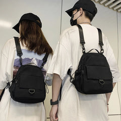 Foufurieux Women's Crossbody Bag Solid Leisure Backpack