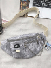 Foufurieux Canvas Crossbody Bag Shoulder Pack