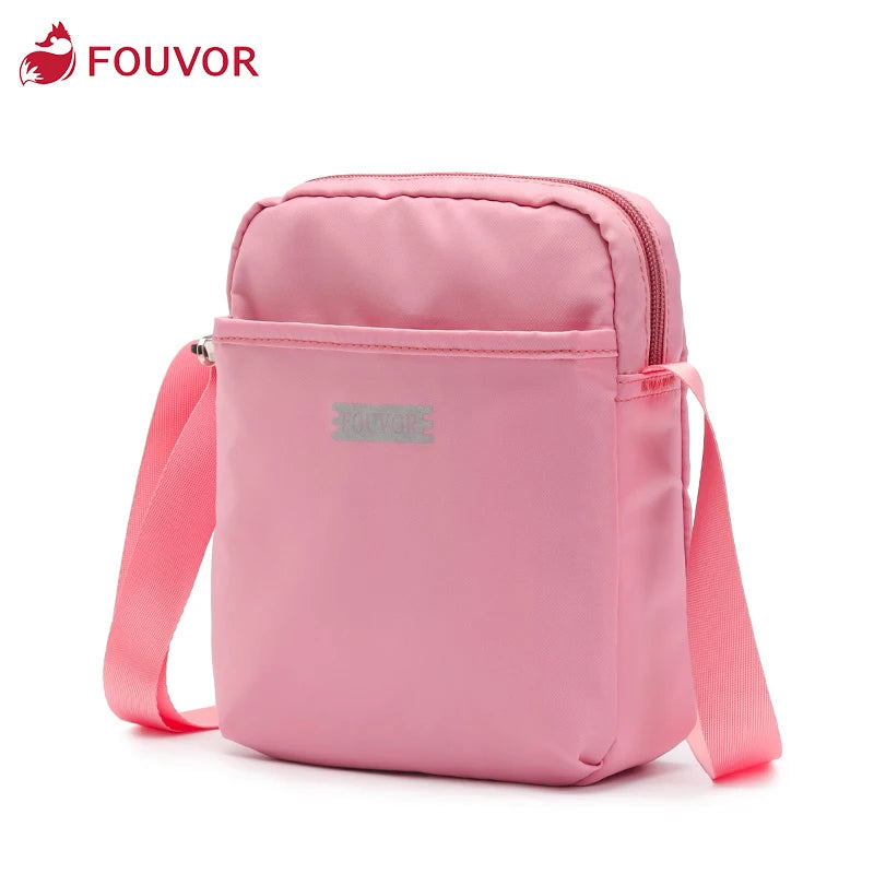 Canvas Shoulder Bag Small Fresh Student Messenger Bag 2957-01