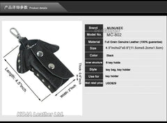 High Personality Leather Key Holder Wallet Chain Bag MC-802