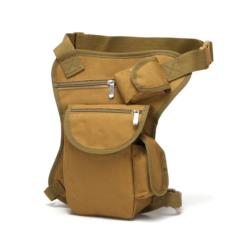 Canvas Waist Bags Drop Leg Bag Men Belt Motorcycle Money Belt Pack Unisex