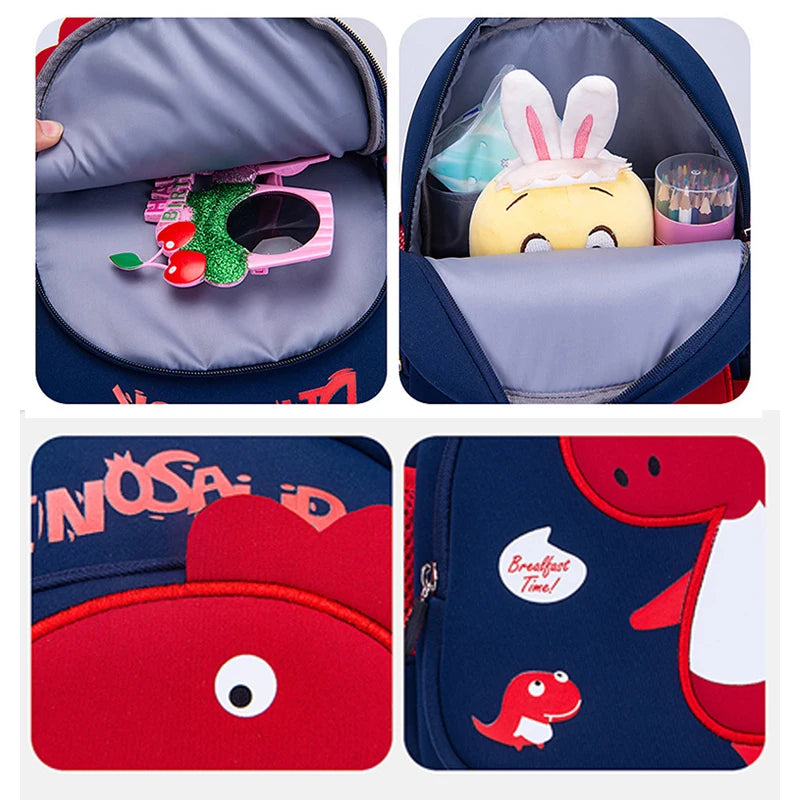Kids Dinosaur Schoolbag Kindergarten Backpack Preschool Bags