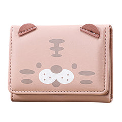 Cat Prints Women Hasp Purse Wallet Multiple Card Slots Clutch Bag
