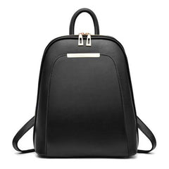 Large Capacity Leather Backpack Women School Bag Casual Totes