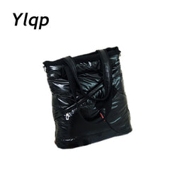 Cotton Warm Hand Bag Winter Bags Women Shoulder Bag