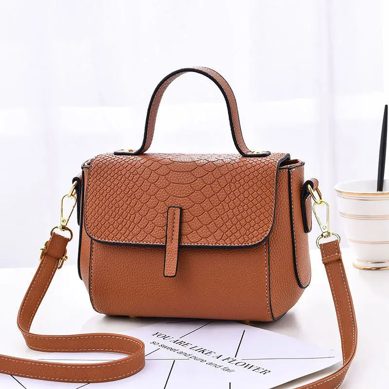 French Cross-body Bag Large Capacity Small Square Bag
