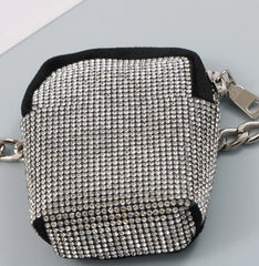 French Rhinestone Waist Bag Crystal Fanny Pack Women