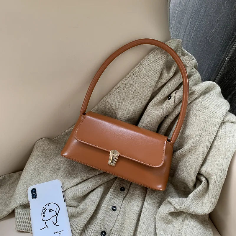 French Niche Bag Western Style Underarm Bag Women's Bag Messenger Portable