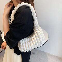 French Pleated Cloud Bag Birthday Gift