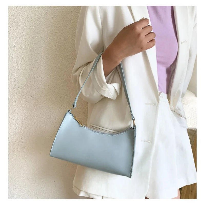 French Style One Shoulder Armpit Bags for Women