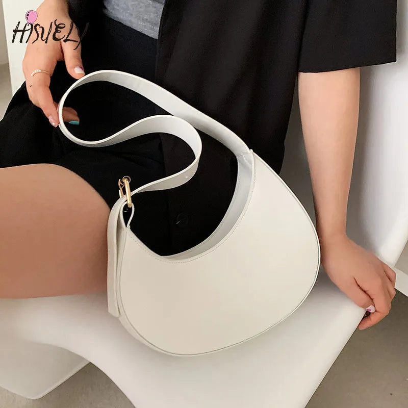Vintage Leather Shoulder Bag Small Handbags For Women