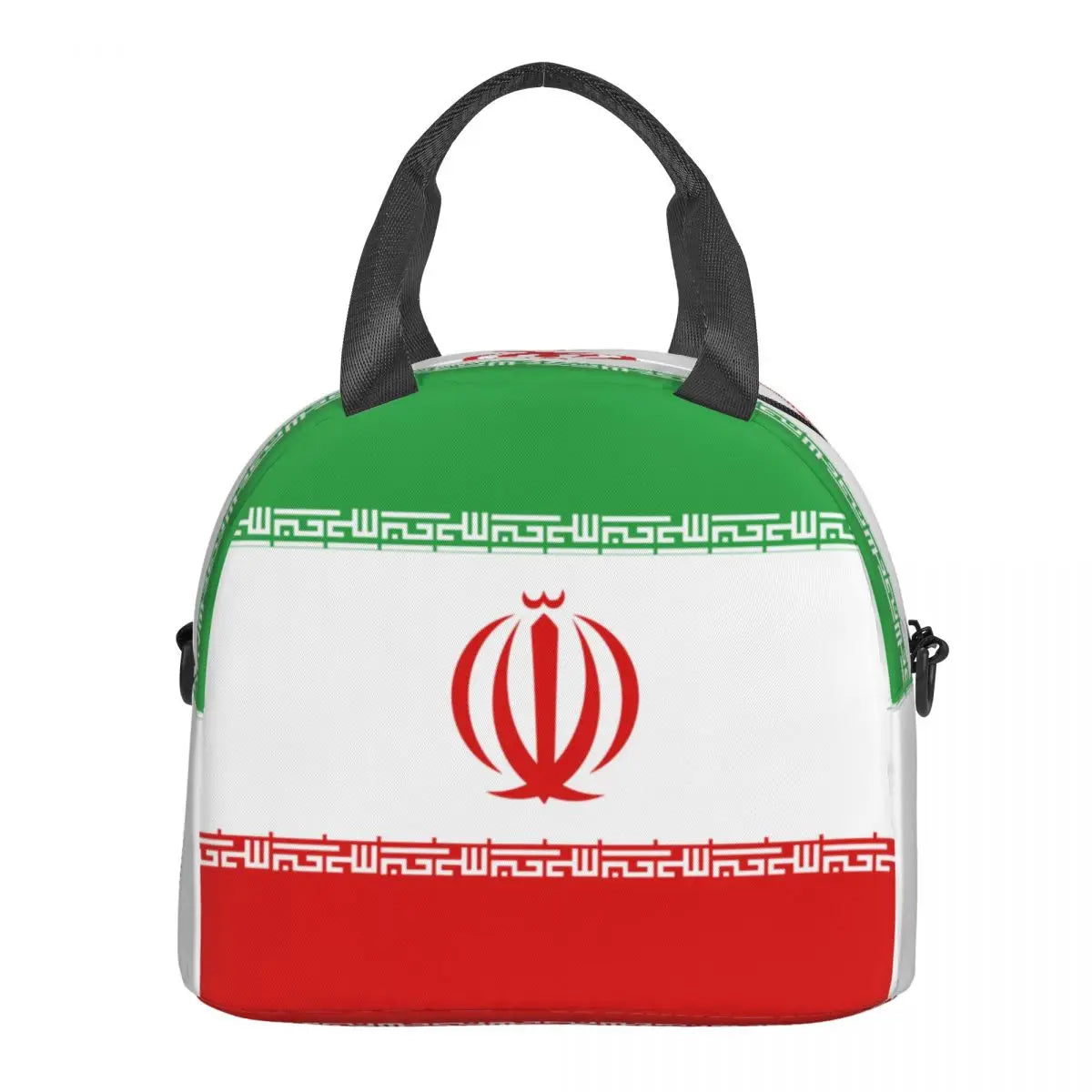 Iran Flag Cooler Bag Portable Thermal Lunch Box Tote Food Bag