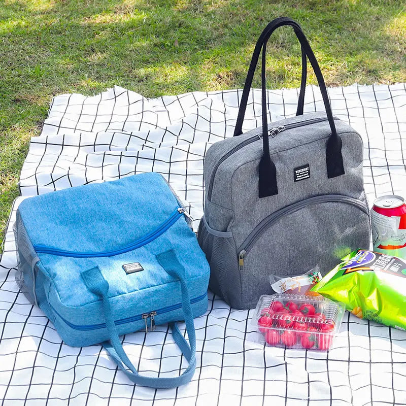 Insulated Lunch Bag for Women & Men, Shoulder Cooler Tote
