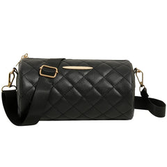 Embroidered Cylinder Handbag Shoulder Women's Bags Crossbody Bag
