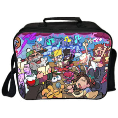 Friday Night Funkin Backpack Camping Shoulder Bag Anime Picnic Bag Handbags