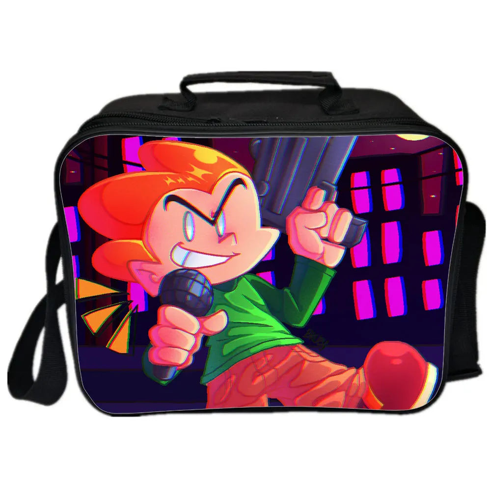 Friday Night Funkin Backpack Camping Shoulder Bag Anime Picnic Bag Handbags