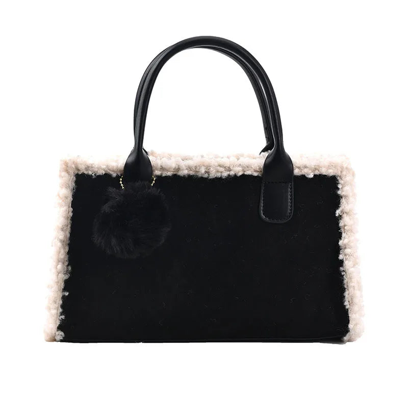Frosted Bag Women Large Capacity Shoulder Handbag