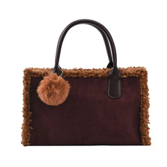Frosted Bag Women Large Capacity Shoulder Handbag