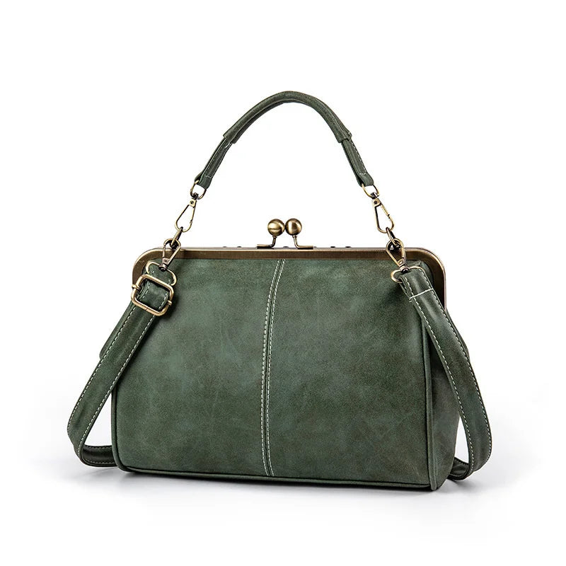 Frosted Pu Leather Women's Messenger Bag