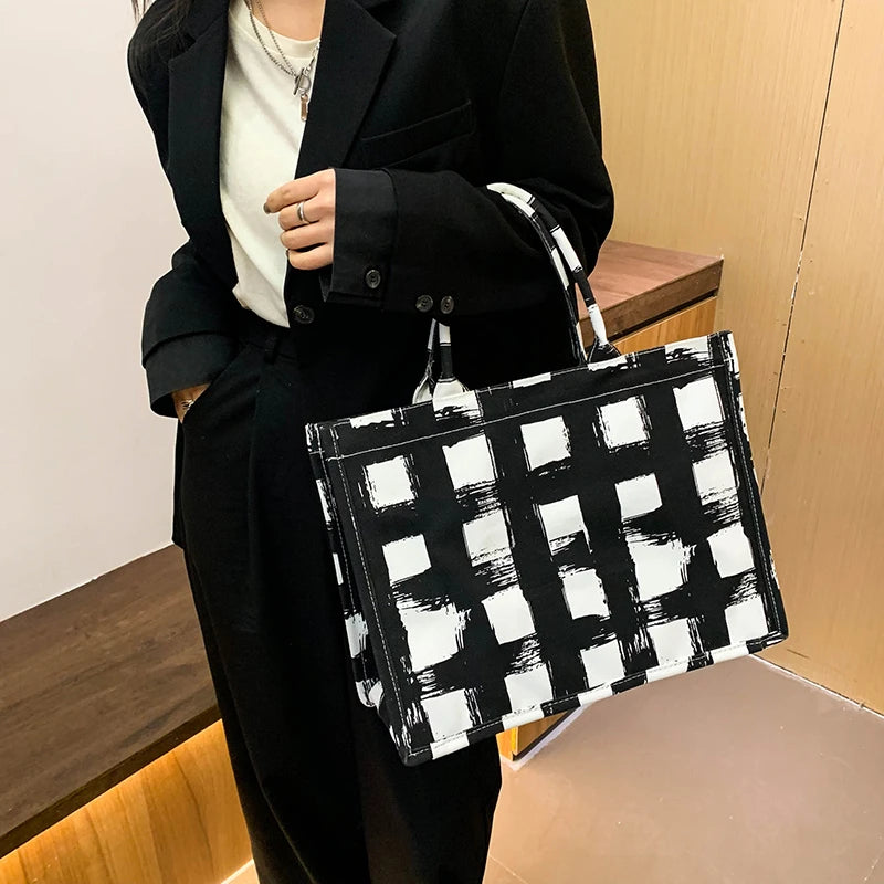 Fashion Diamond Handbag for Women Square Large Capacity Crossbody