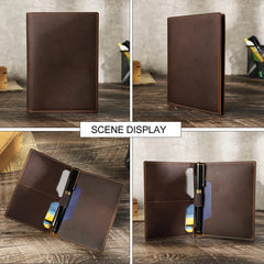 Full Grain Leather Passport Holder Travel Wallet Passport Organizer