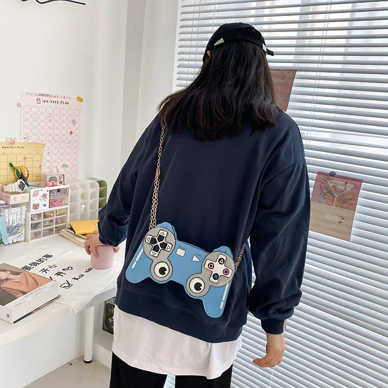 Cute Game Style Cartoon Crossbody Bag for Women
