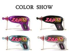 Laser Gun Style Girl's Clutch Crossbody Bag