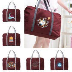Foldable Pattern Travel Bag Handbags Organizers